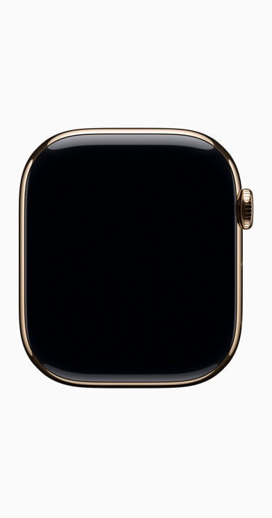 Apple Watch Series 10 GPS + Cellular 46mm Gold Titanium Case With Gold Stainless Steel Milanese Loop - M/L (MX003ZP/A)