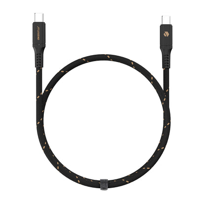 Power Support JTLEGEND 240W USB-C to USB-C 3.2 Gen 2 Charge & Sync Braided Cable 1.5 Meters - Black