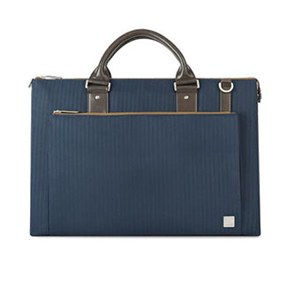 Moshi Urbana Laptop Briefcase fit up to a 16" laptop plus an iPad with room to spare, Bahama Blue