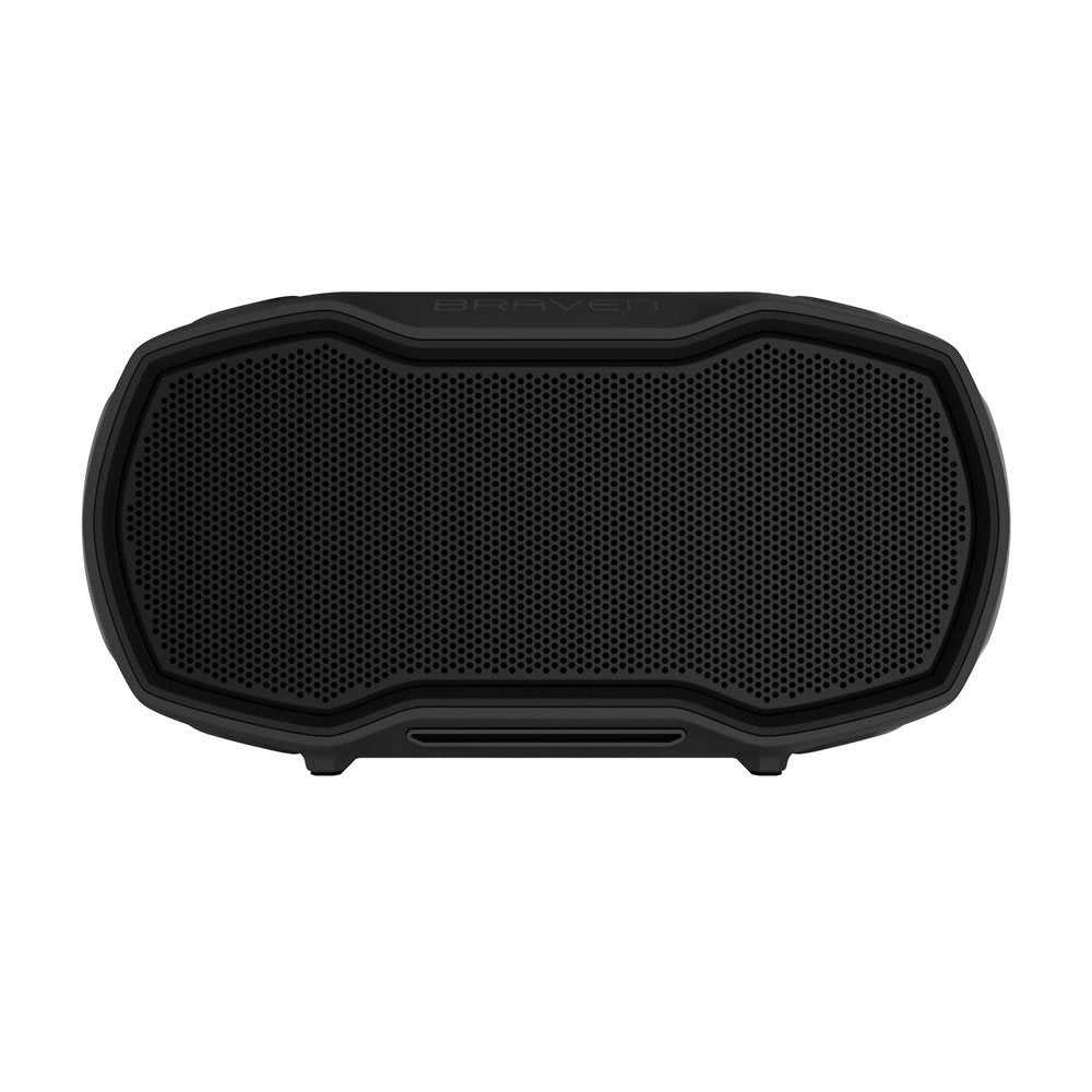 Braven Audio Ready Elite Outdoor Waterproof Bluetooth Speaker, Black/Black/Titanium