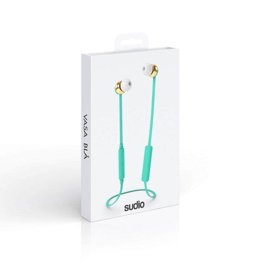 Sudio Vasa Blå Wireless Earphones with Charger, Ocean Blue (Limited Edition)