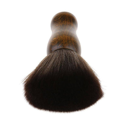 Komass Anti-static Wooden Handle Soft Squirrel Hair Record Cleaning Brush Stylus Dust Remover