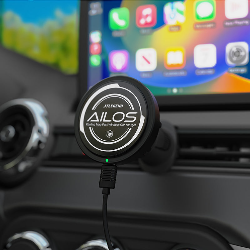 JTLEGEND Ailos Kooling Mag Fast Wireless Car Charger