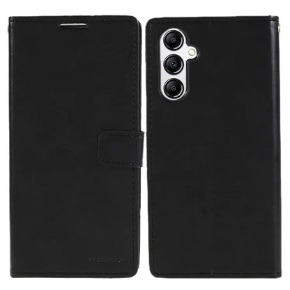 Mercury Goospery Bluemoon Diary Practical Wallet Case for Samsung Galaxy A16 (2024) - Black