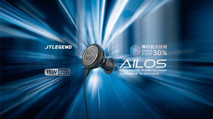 JTLEGEND Ailos Kooling Mag Fast Wireless Car Charger