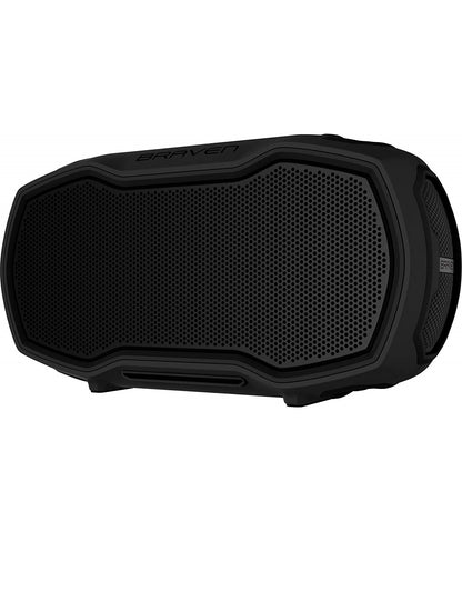 Braven Audio Ready Elite Outdoor Waterproof Bluetooth Speaker, Black/Black/Titanium