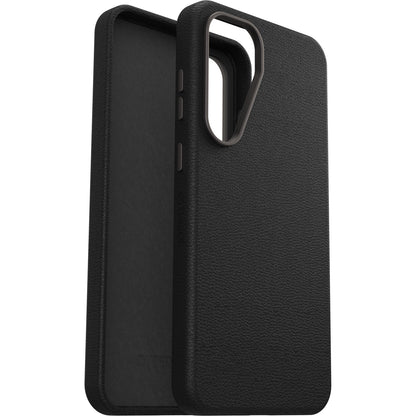 OtterBox Symmetry Cactus Leather for Samsung Galaxy S25 Series (2025) - Noir Ash (Black)