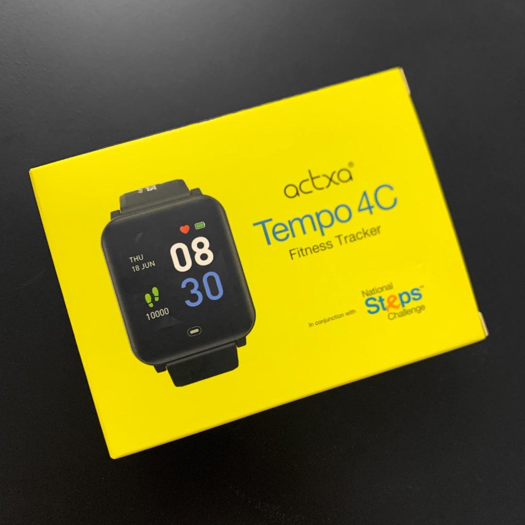 Actxa Tempo 4C Fitness Tracker In Conjunction with National Steps Chal Jaz Authentic Official Store