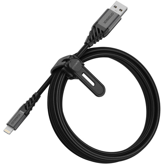 OtterBox Lightning Connector to USB-A Cable (1 Metre), Black