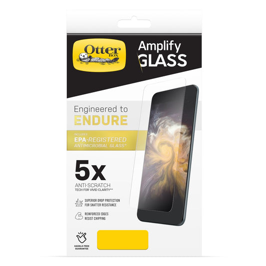 OtterBox Amplify Glass Engineered to Endure for iPhone 12 Pro Max 6.7" (2020) , Clear