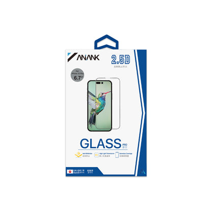 ANANK 2.5D Anti-Reflective Reduce Reflection Tempered Glass for iPhone 15 Series (2023)