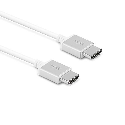 Moshi High Speed HDMI Cable, White (2 Meter) (4K)