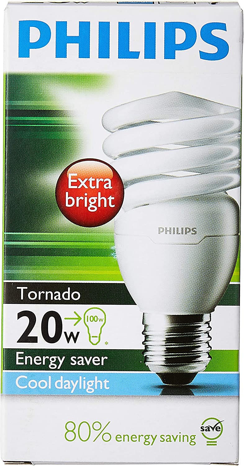 Philips tornado deals 20w cool daylight