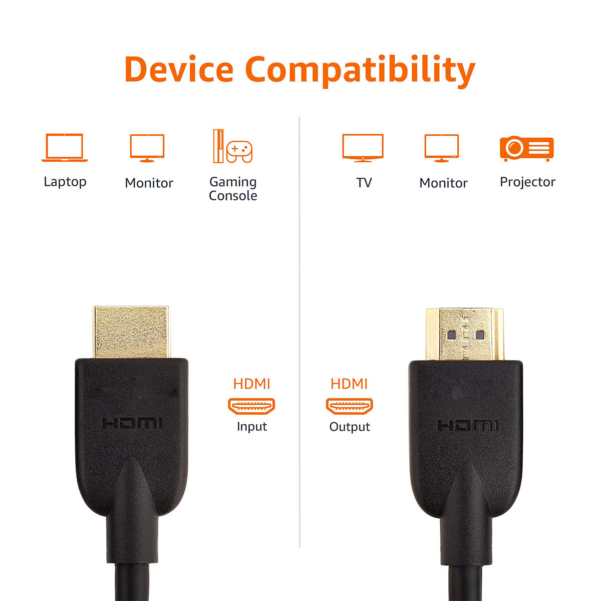 Komass HDMI to HDMI Cable High Speed 4K